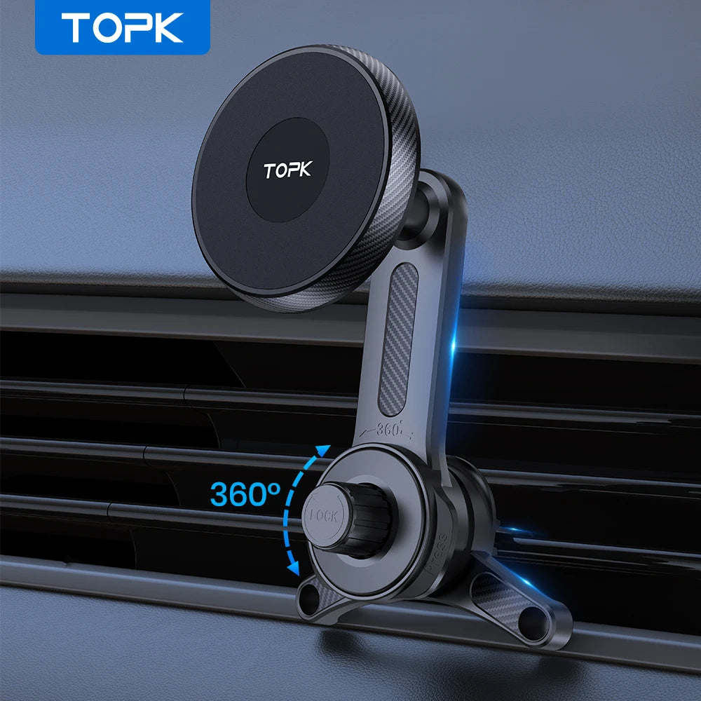 Magnetic Phone Holder Car Magnetic Car Phone Holder Mag-Safe Car Mount Powerful Air Vent ABS Stand for Smartphones