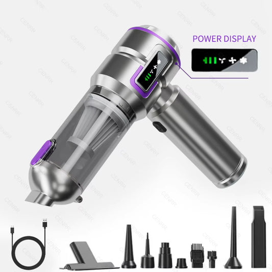 Car Vacuum Cleaner 998000PA Cordless Powerful Portable Mini Car Vacuum Cleaner for Home Handheld Blower Car Cleaner