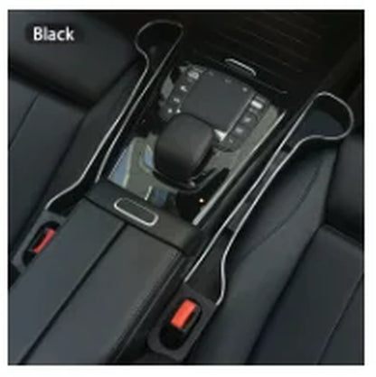 2-Pack Car Seat Gap Cup Holder – Multifunctional Organizer Box for Front & Rear, Interior Storage