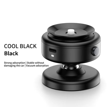Electric Vacuum Magnetic Suction Car Phone Mount 360 Degree Rotating Compatible with 4.7-Inch or above Smartphones