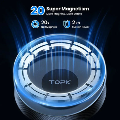 Magnetic Phone Holder Car Magnetic Car Phone Holder Mag-Safe Car Mount Powerful Air Vent ABS Stand for Smartphones