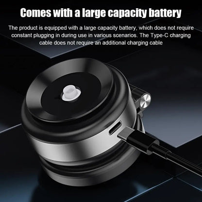 Electric Vacuum Magnetic Suction Car Phone Mount 360 Degree Rotating Compatible with 4.7-Inch or above Smartphones