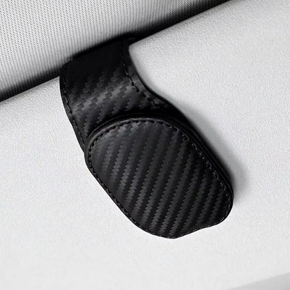 Sun Visor Eyeglass Leather Hanger, Drive Aura 