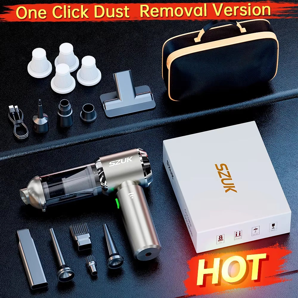 985000PA Car Vacuum Cleaner Cleaning Portable Handheld Wireless Strong Suction Cordless Vacuum Cleaner Car Vacuum Cleaner