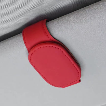 Sun Visor Eyeglass Leather Hanger, Drive Aura 