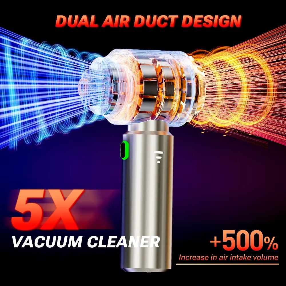 985000PA Car Vacuum Cleaner Cleaning Portable Handheld Wireless Strong Suction Cordless Vacuum Cleaner Car Vacuum Cleaner