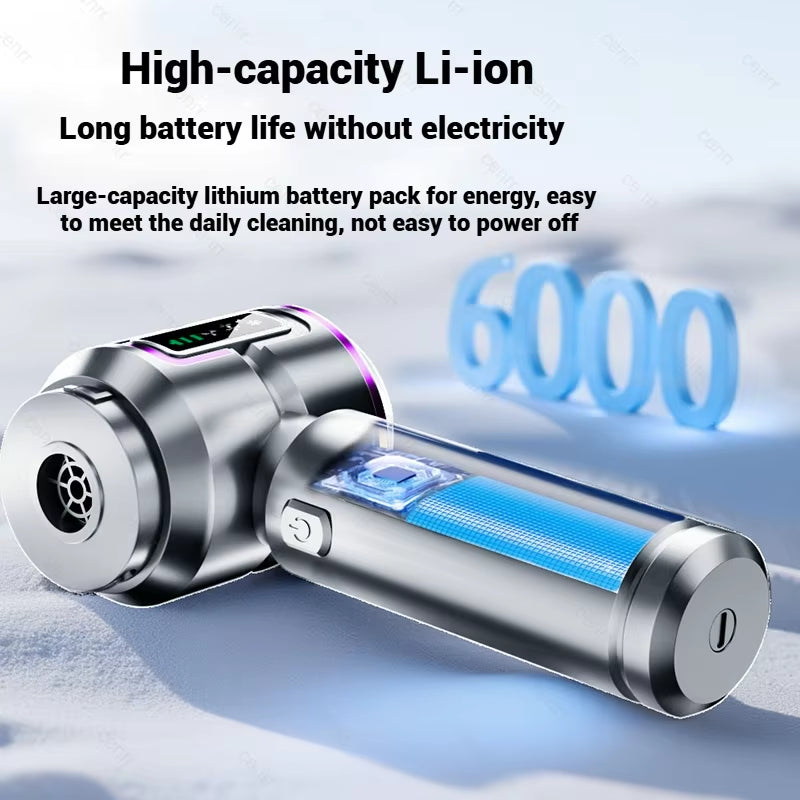 Car Vacuum Cleaner 998000PA Cordless Powerful Portable Mini Car Vacuum Cleaner for Home Handheld Blower Car Cleaner