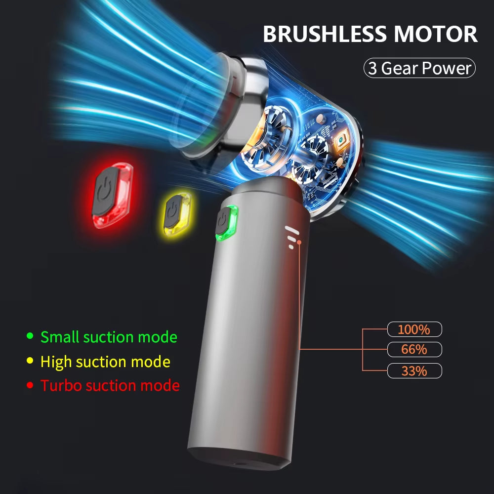 18000PA Car Vacuum Cleaner Portable Wireless Strong Suction Car Cleaner Cleaning Machine Mini Car Vacuum Cleaner