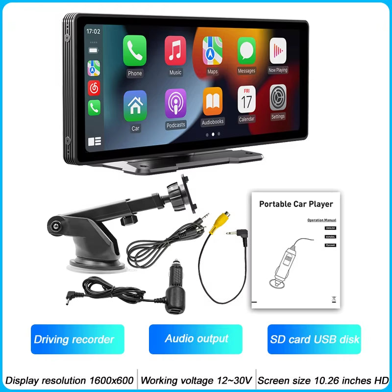 Portable MP5 Multimedia Video Player, Drive Aura