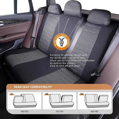Universal Car Seat Covers For Sedan And SUV, Drive Aura