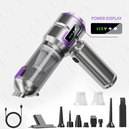 Car Vacuum Cleaner 998000PA Cordless Powerful Portable Mini Car Vacuum Cleaner for Home Handheld Blower Car Cleaner