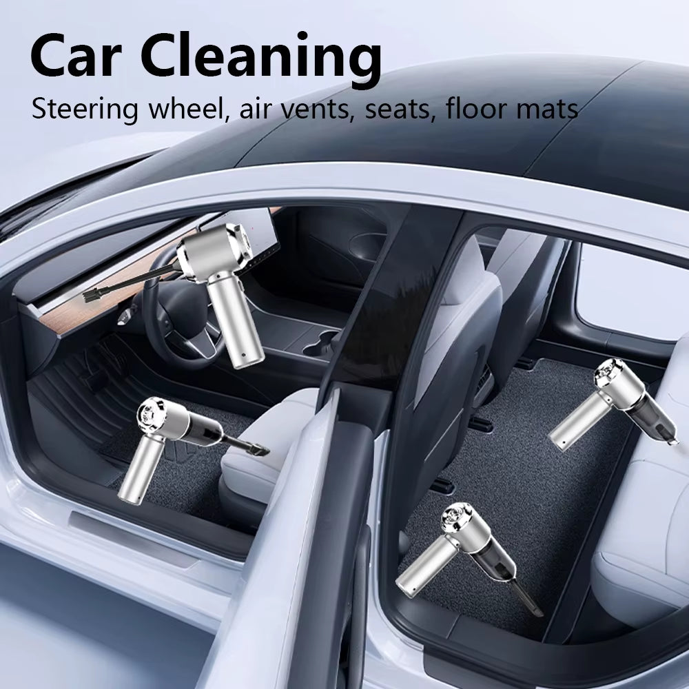18000PA Car Vacuum Cleaner Portable Wireless Strong Suction Car Cleaner Cleaning Machine Mini Car Vacuum Cleaner